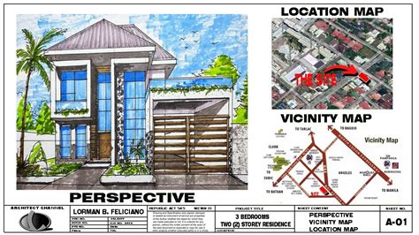 vicinity map architecture.